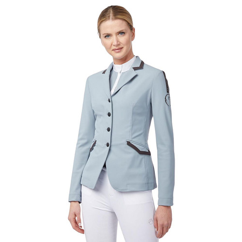 Vestrum Canberra Show Jacket CLOUD BLUE/DK BROWN FRONT