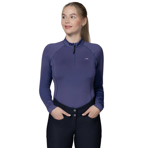 Schockemöhle Winter Page Training Shirt INK BLUE FRONT RIDER