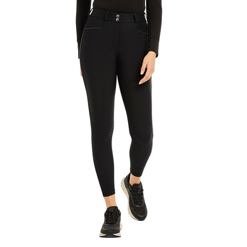 LeMieux Isabelle Full Seat Breeches BLACK FRONT