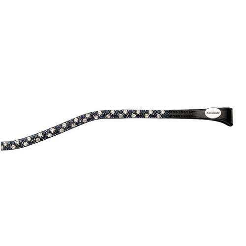 Kavalkade Hopscotch Elastic Loop Browband SIDE