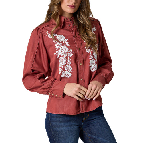 Kimes Ranch Mae Embroidered Blouse SIDE
