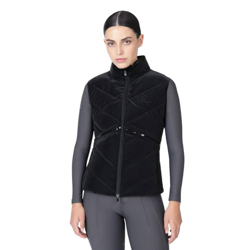 Maximilian Astro Puffer Vest BLACK FRONT