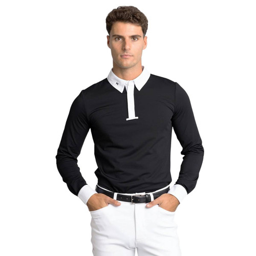 Maximilian Active Competition Shirt BLACK FRONT