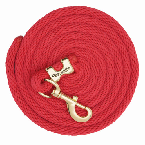 Weaver Nylon Lead Rope RED