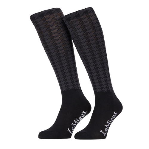 LeMieux Aspen Houndstooth Competition Riding Socks