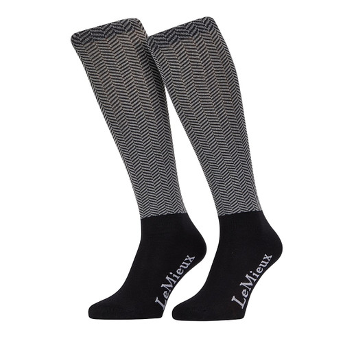 LeMieux Aspen Herringbone Competition Riding Socks