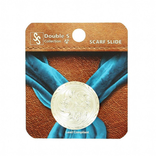 Double S Concho Scarf Slide