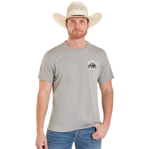 Men's Panhandle Slim Bison Graphic Tee FRONT