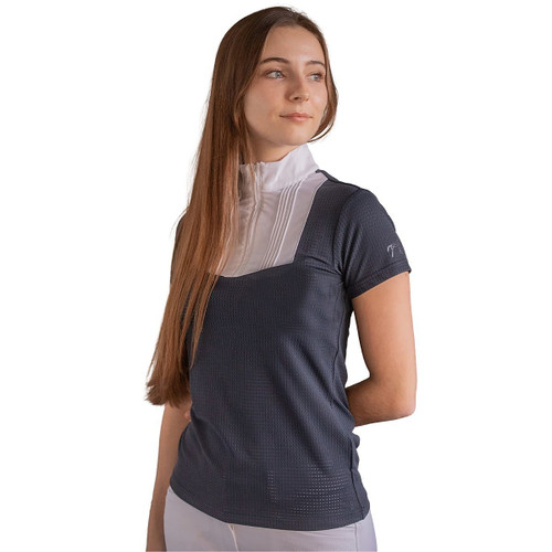 Pénélope Florence SS Show Polo NAVY FRONT