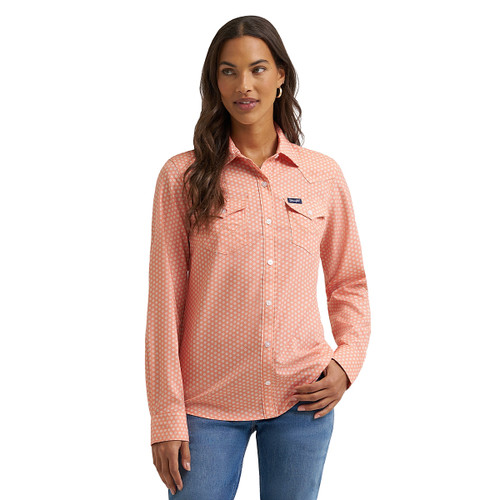 Wrangler Performance Daisy Print Shirt FRONT