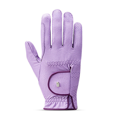 Roeckl Lona Riding Gloves | Viola BACK