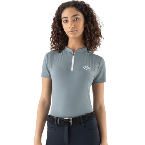 Equiline Cresty 1/4 Zip Short Sleeve Shirt FRONT