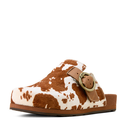 Ariat Cow Hair On Country Mule 3/4 ANGLE