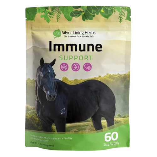 Silver Lining Herbs Equine Immune Support 1 LB FRONT