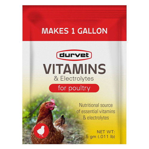 Durvet Poultry Vitamins & Electrolytes 5 GM