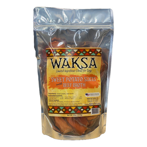 Waksa Sweet Potato Slices 12 OZ BAG