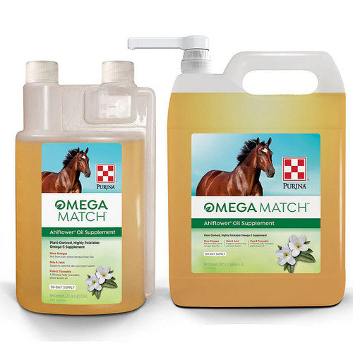 Purina Omega Match Ahiflower Oil QUART, GALLON
