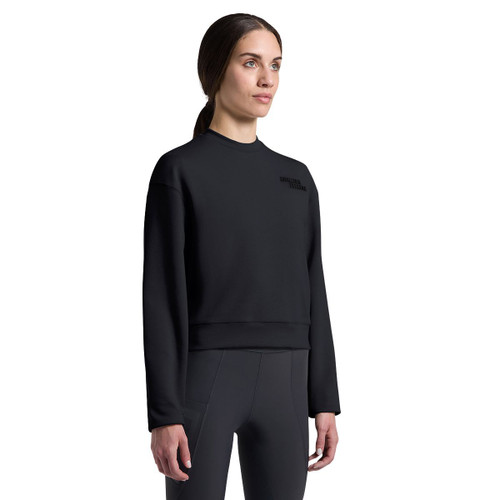 Cavalleria Toscana Jersey Crew Neck CHARCOAL FRONT