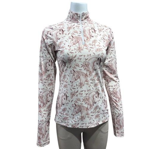 Deinhardt Sepia Zip LS Training Shirt