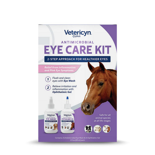 Vetericyn Plus Antimicrobial Eye Care Kit BOX