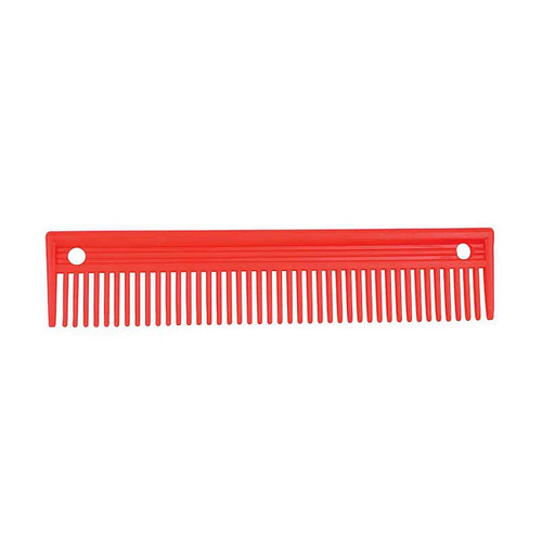 Plastic Mane & Tail Comb RED