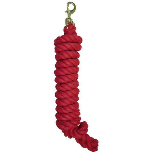 Cotton, Nylon & Leather Lead Ropes - Horse Lead Ropes
