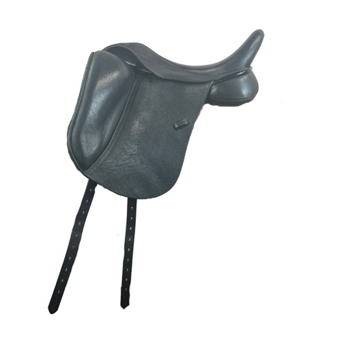 Used Sattlerei Dresch Verdades Dressage Saddle left side