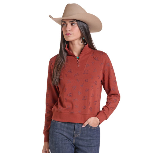 Panhandle Ranch Brand 1/4 Zip Pullover