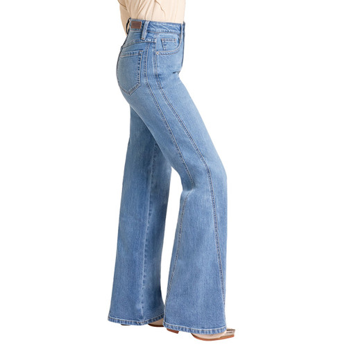 Rock & Roll Denim Side Panel Wide Leg Jeans SIDE