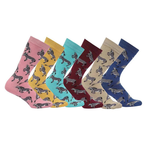 AWST Playful Donkeys Crew Socks ASSORTED COLORS