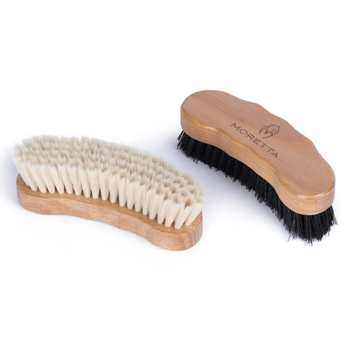 Moretta Shoe Brush Set 2 BRUSHES