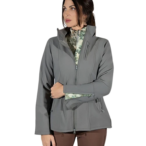 Dapplebay Everyday Jacket GREY FRONT TRIM DETAIL