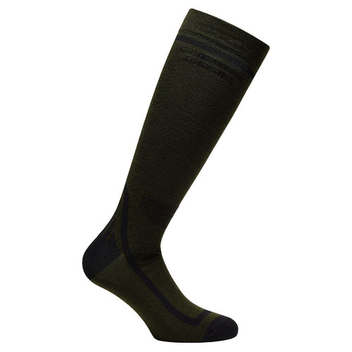 Cavalleria Toscana Logo Wool Riding Sock WINTER MOSS