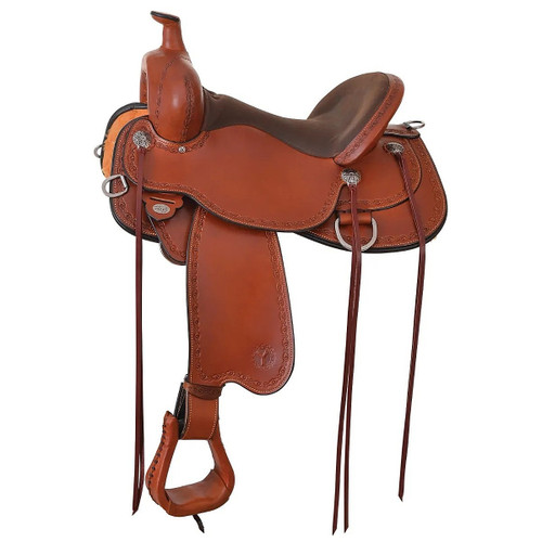 Circle Y Alpine Flex2 Trail Saddle 2377 REGULAR OIL APACHE