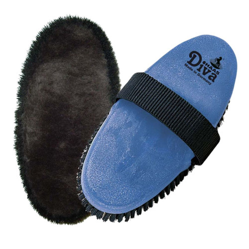 HAAS Diva Sheepskin Brush both sides