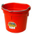 Little Giant Flat Back Bucket 20 quart red