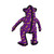 Tuffy Jr. Zoo Monkey Dog Toy BACK