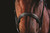 Collegiate Comfort Crown Fancy Stitch Raised Bridle Noseband Detail