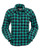 Outback Ladies Big Shirt Turquoise front