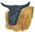 Weaver Steer Head Roping Dummy
black, attached to straw bale (not included)
