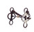 Mikmar Legacy Clover Bit
Antique bronze with German Silver
accents
