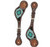 TC Turquoise Bead Spur Straps
Dark Oil
by Weaver Leather