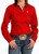 Cinch Performance Shirt No Pockets RED front