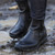 Kerrits Woodstock Waterproof Barn Boot BLACK LIFESTYLE