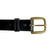 Tory Leather Stitched 1-1/2" Belt BLACK BUCKLE EXAMPLE