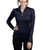 Kastel Denmark Shirred Shoulder LS Shirt Navy side