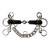 Korsteel Rubber Jointed Tom Thumb Pelham Pony Bit