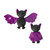 Halloween Dog Toy Winging It, wings open & wings closed