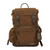 Grand Prix Deluxe Rider Backpack BROWN FRONT