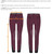 Struck Women 55 Series Breeches measure guide